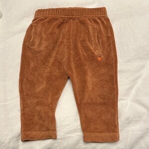 Emile et Ida Caramel Tan Baby Terry Cozy Pants